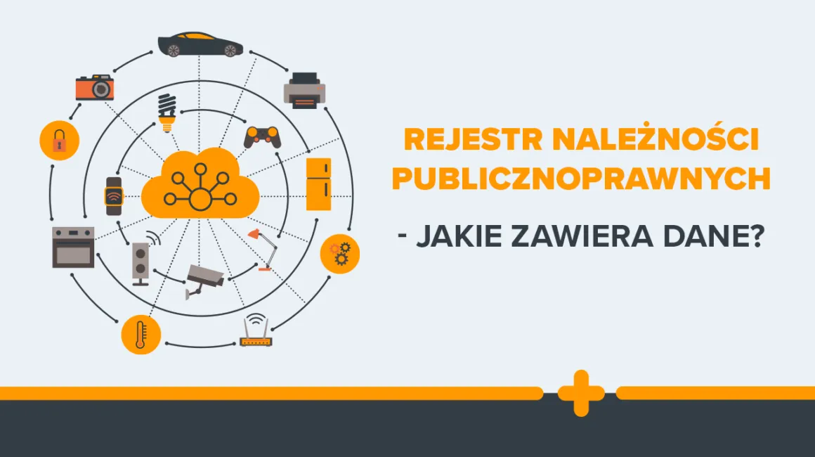 Grafika pokazująca połączenia technologiczne reprezentujące zbierane informacje